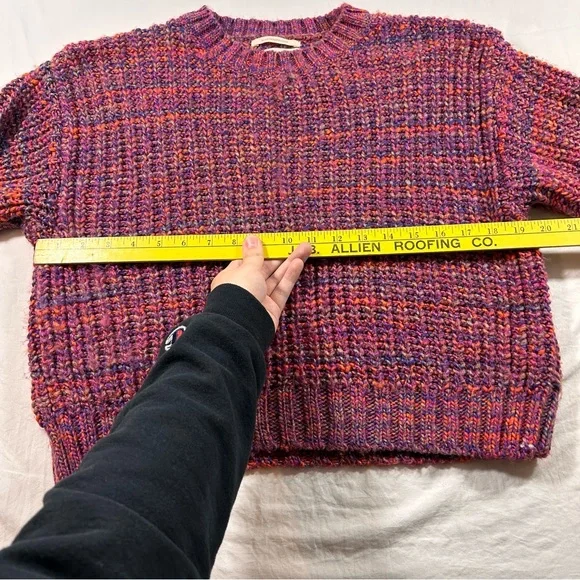 Anthropologie Purple and Pink Knit Sweater - Picture 6 of 9